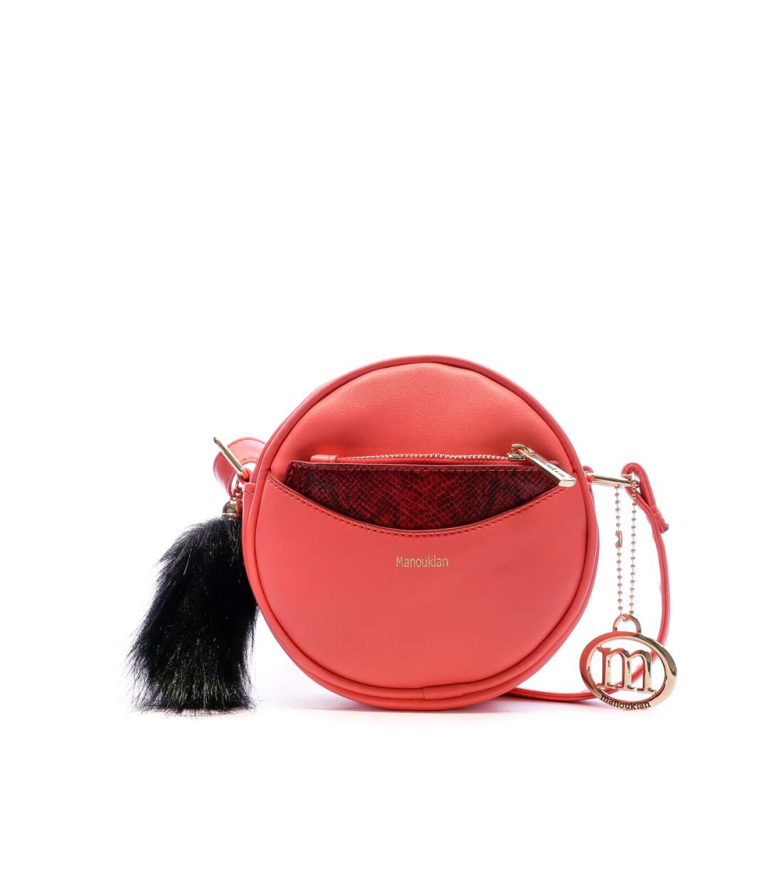 Sac bandoulière Corail Femme Manoukian Roll
