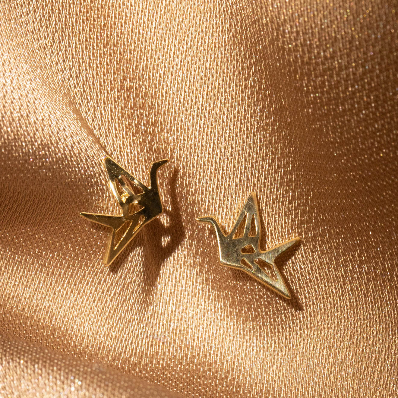 Instant d'Or Boucles d'oreilles Envolée or jaune