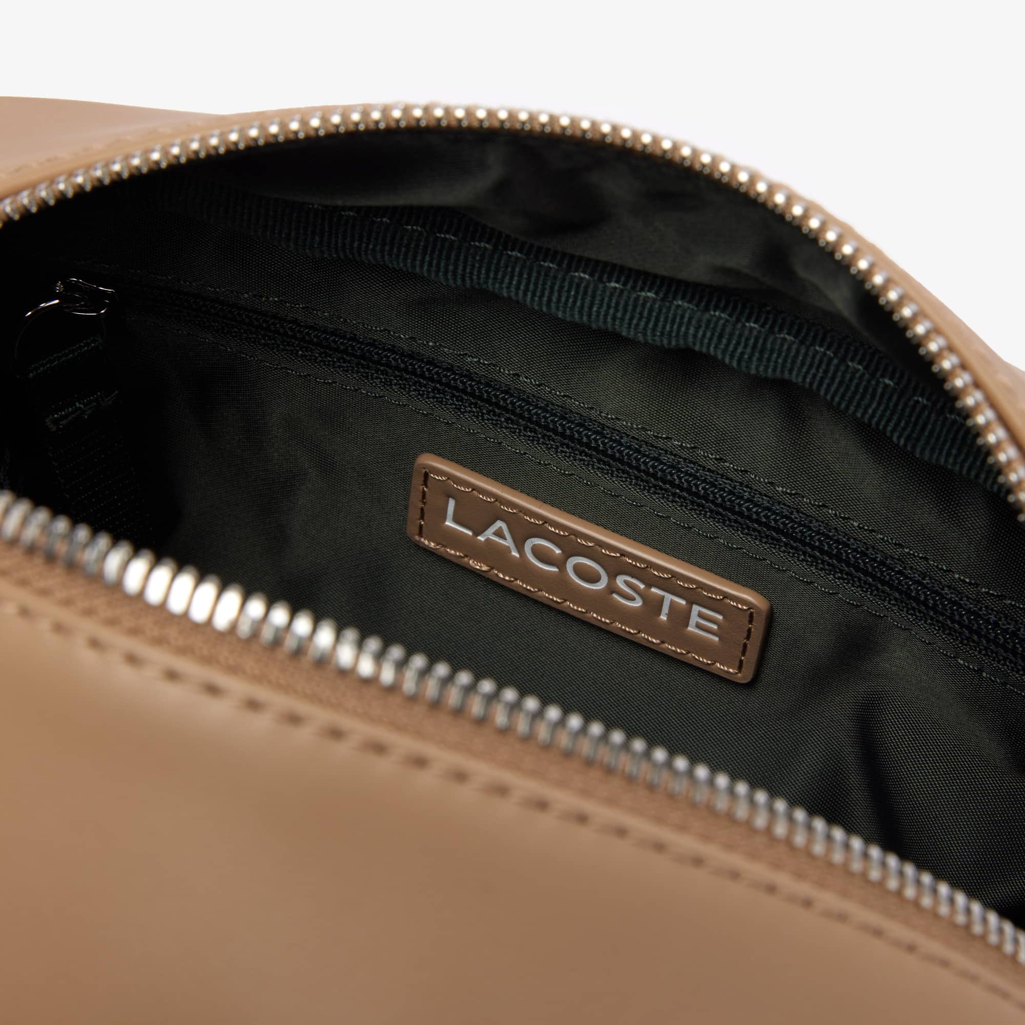 Sac bandoulière en cuir Sacoches & Pochettes - Beige - Lacoste - Unisex