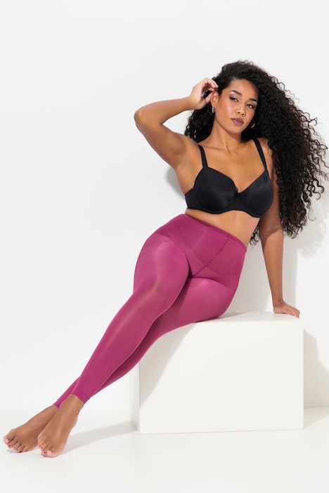 Strumpf-Leggings, 60 den, flache Nähte