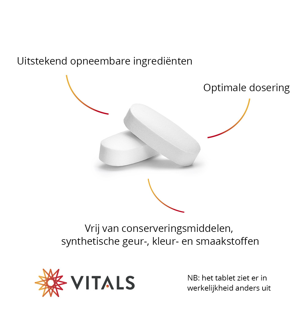 Vitals Mannenformule pro testosteron vit (60 tabletten)