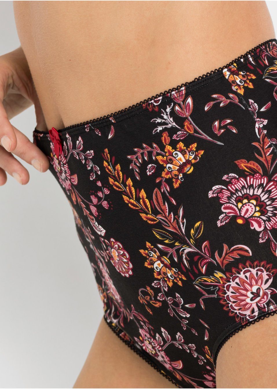 Lot de 4 slips taille haute