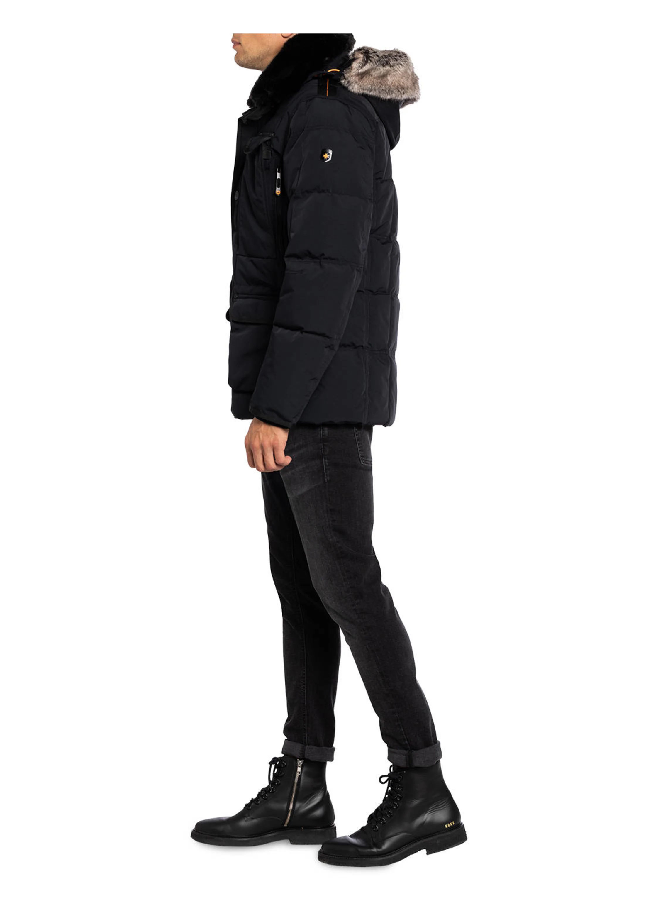 WELLENSTEYN Steppjacke MARVELLOUS mit Kunstpelz und SORONA® AURA-Isolierung