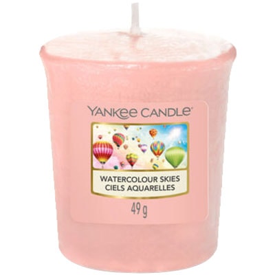 Bougie votive - Ciels aquarelles  - 49 g