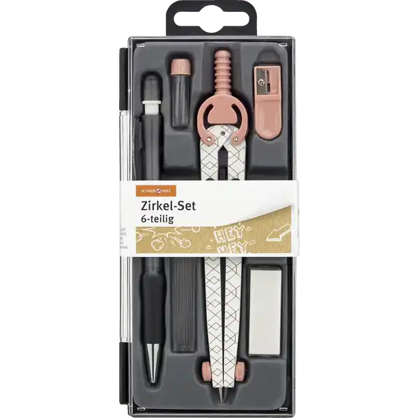 Schreibw. Zirkel-Set