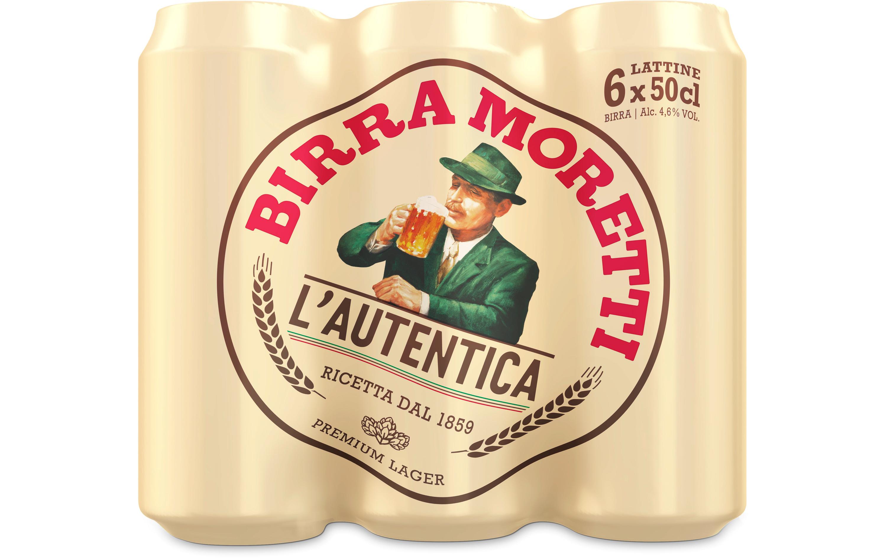 Bier L`autentica 6 x 0.5 lLagerbier