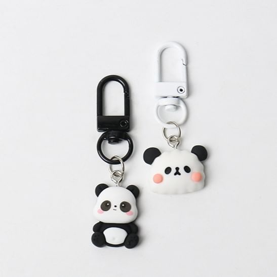 Klossi - Panda plastic tas sleutelhanger (verschillende ontwerpen)