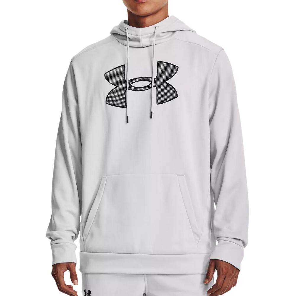 Under Armour Sweat à Capuche Gris Homme Under Armour Fleece Big Logo