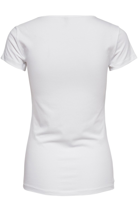 Only witte dames t-shirt