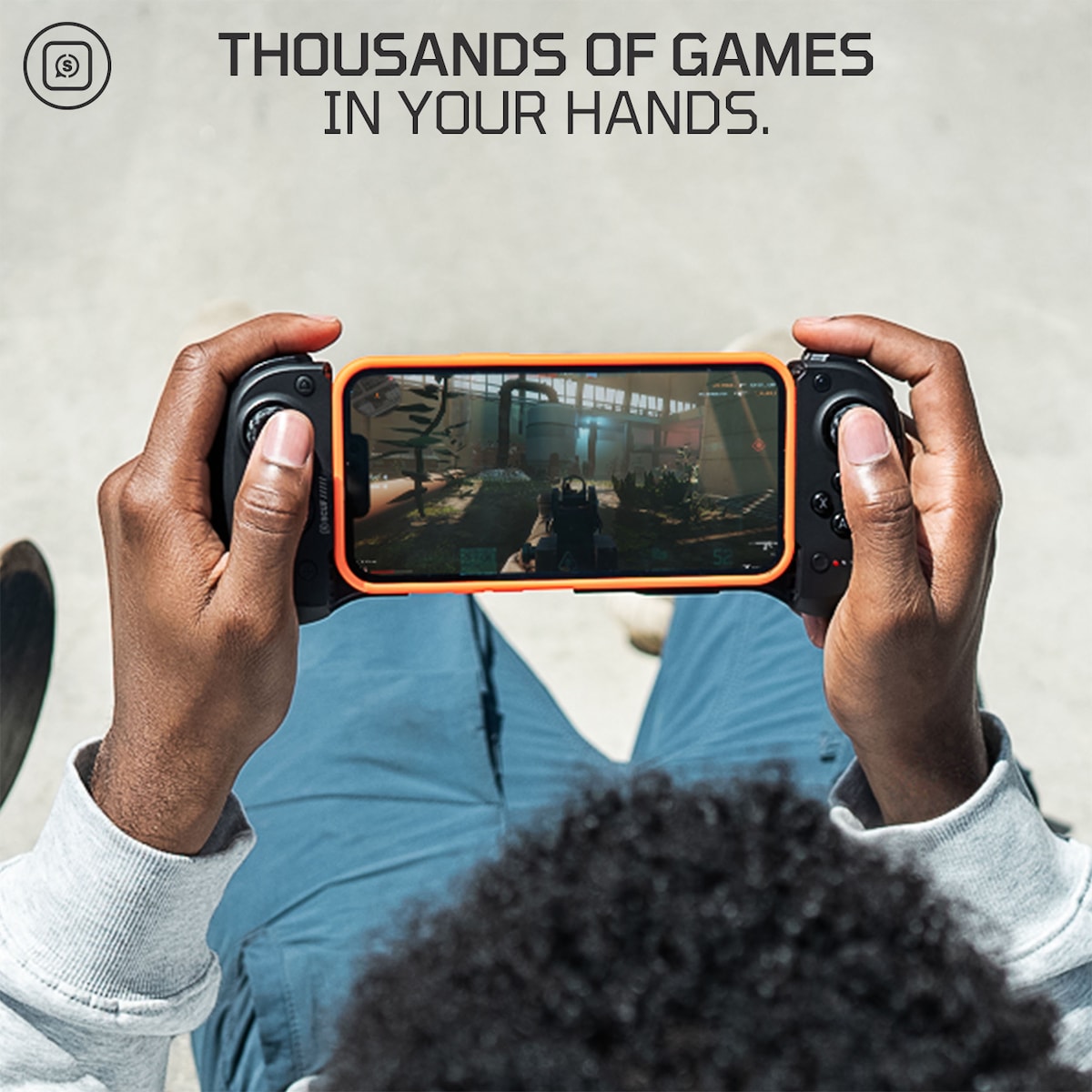 Scuf Nomad iOS mobilkontroller (hvit)
