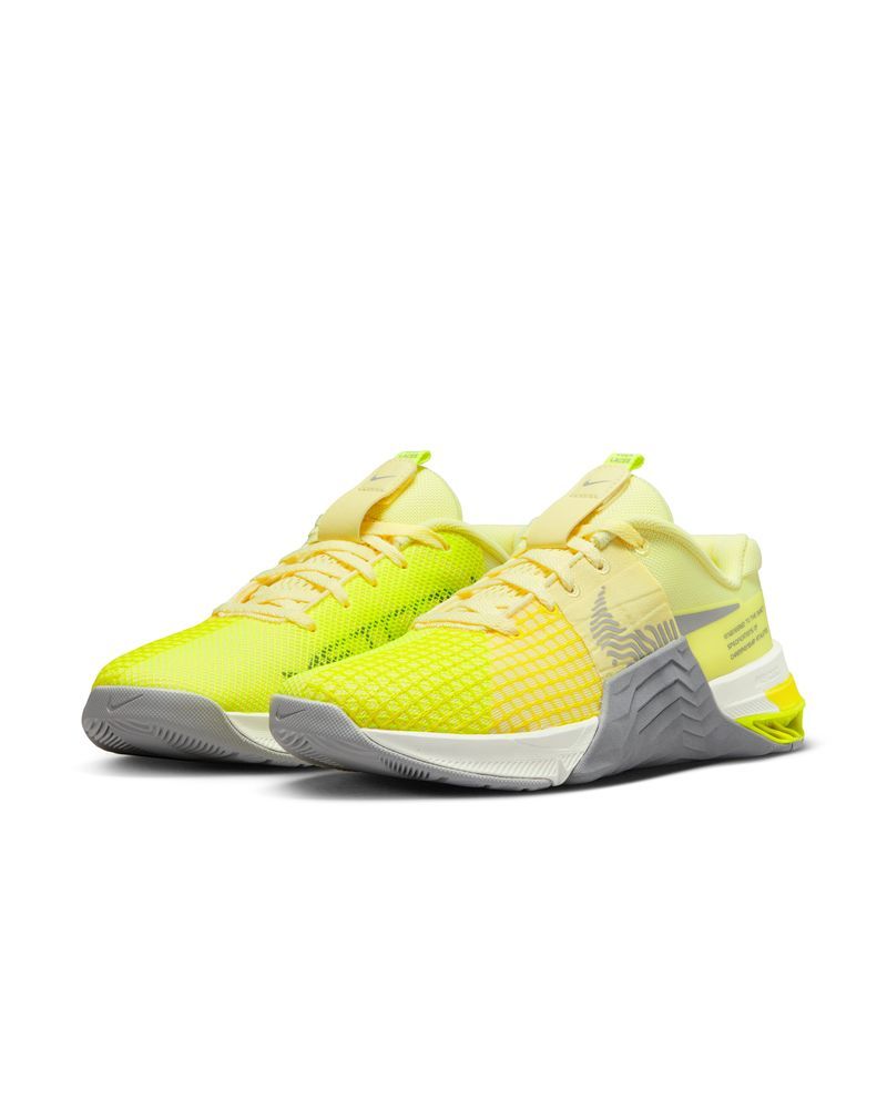 Chaussures de training Nike Metcon 8 Jaune pour femme