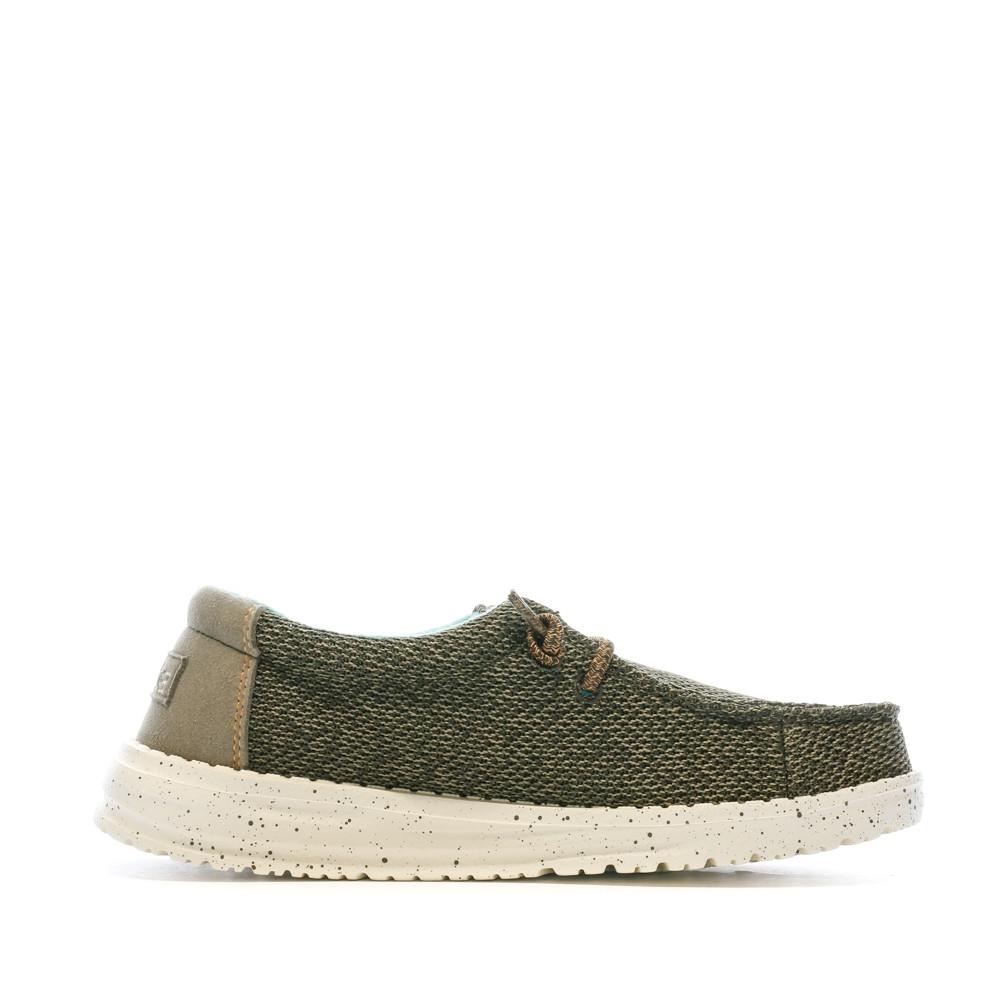 Hey Dude Chaussures Kaki Garçon Hey Dude Wally Youth