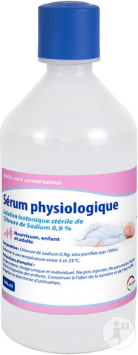 Care+ Sérum Physiologique Flacon 500ml