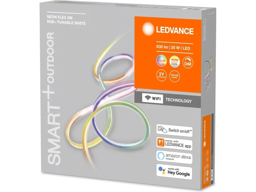 Ledvance Smart Wifi Neon Flex 5M Rgbtw Ip44 Ledv
