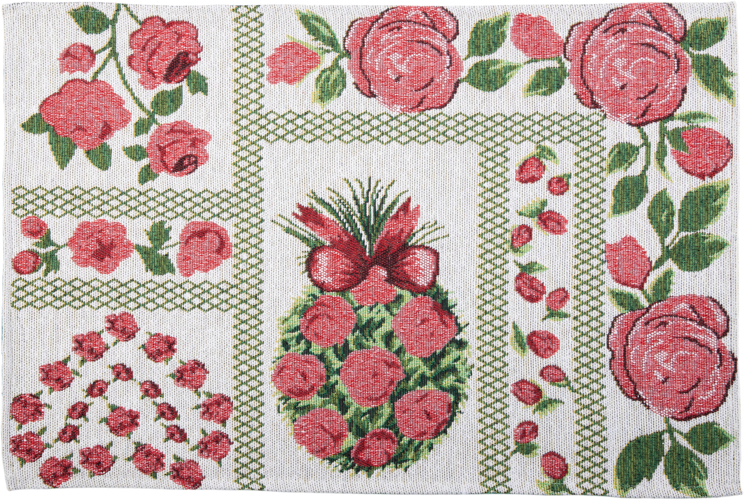 SPRÜGEL Platzset »Rose« Gobelin