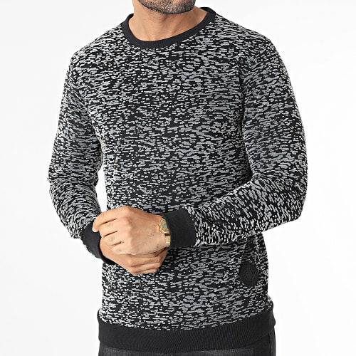 Sweat Crewneck VS Gris Noir