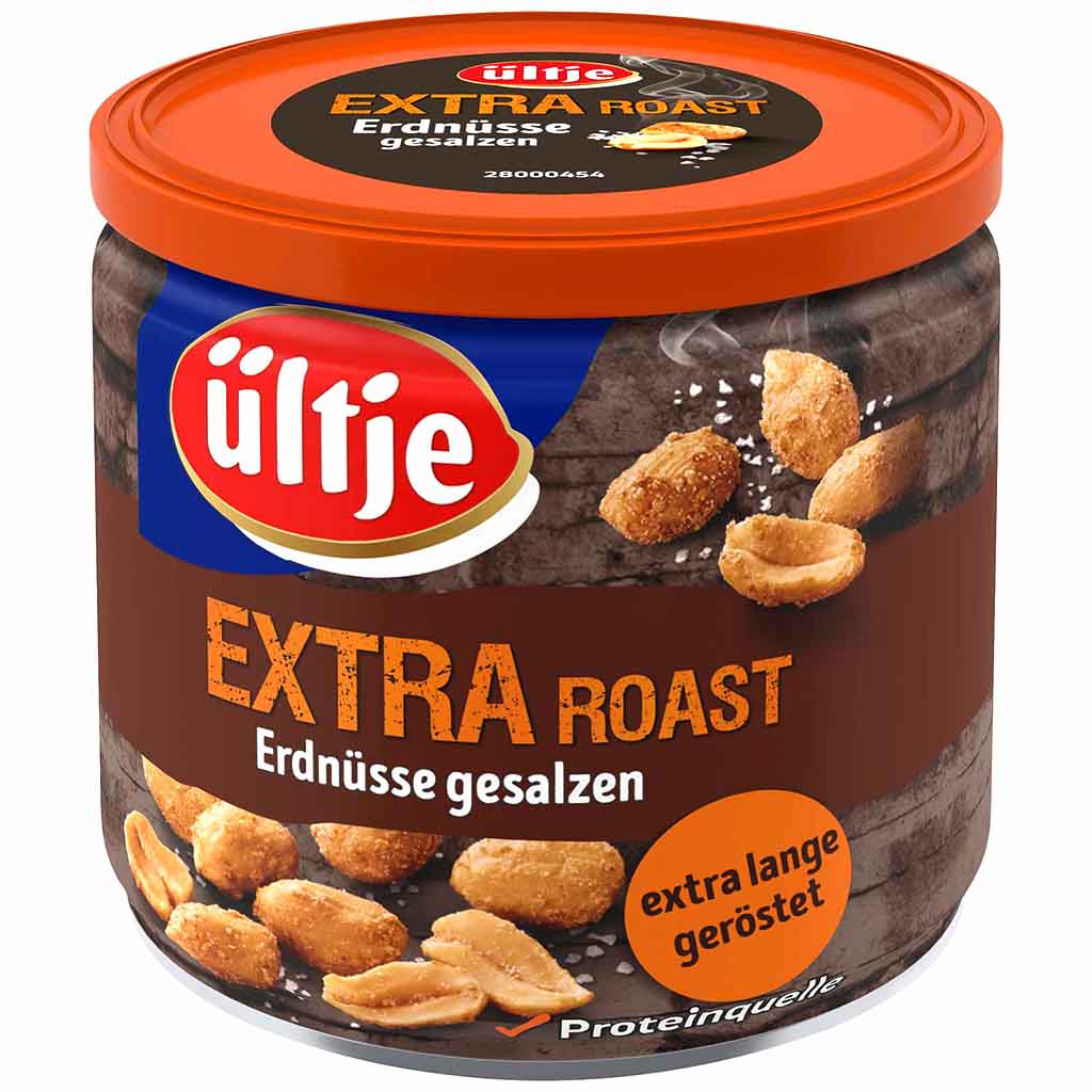 ültje Erdnüsse gesalzen extra Roast 180g MHD:30.9.25
