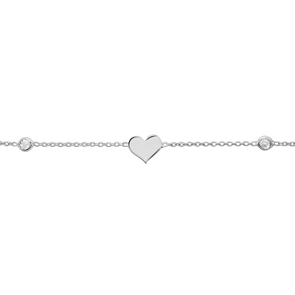 Bracelet Rana Argent Blanc Oxyde De Zirconium