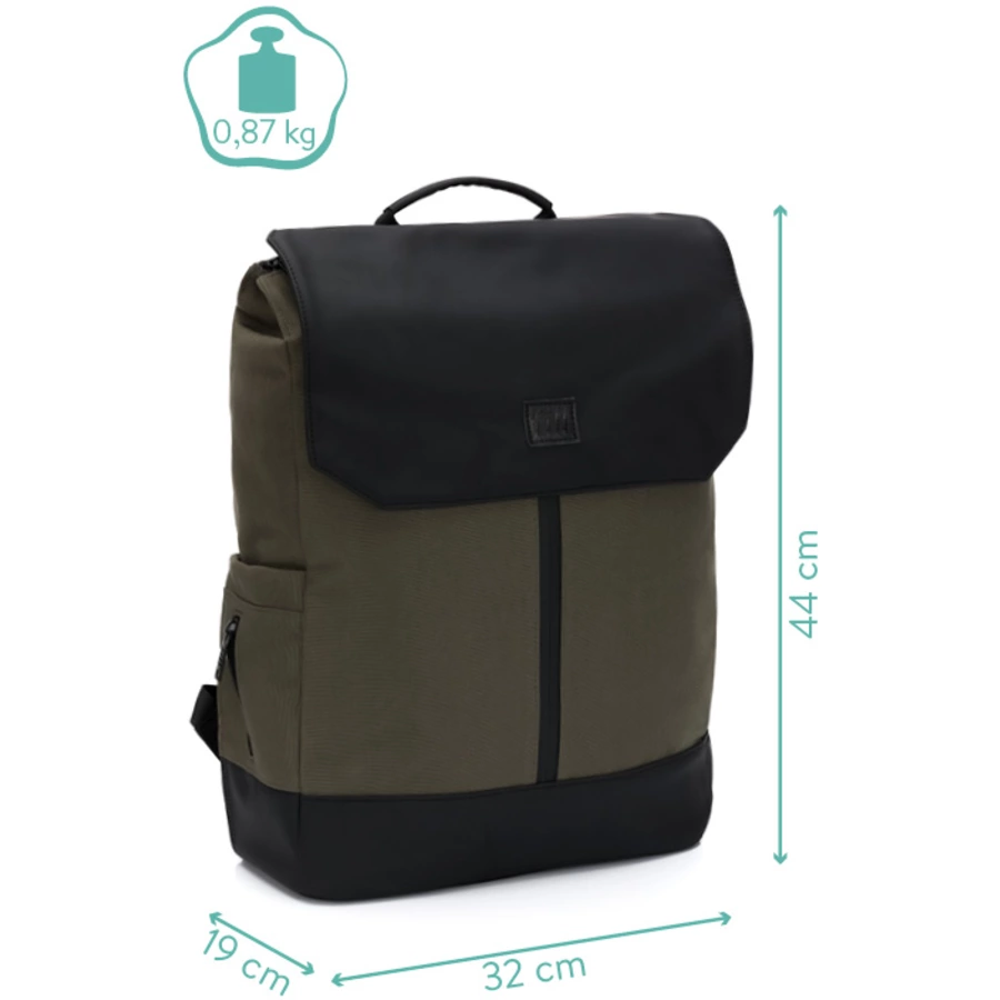 Fillikid Wickelrucksack Osaka khaki