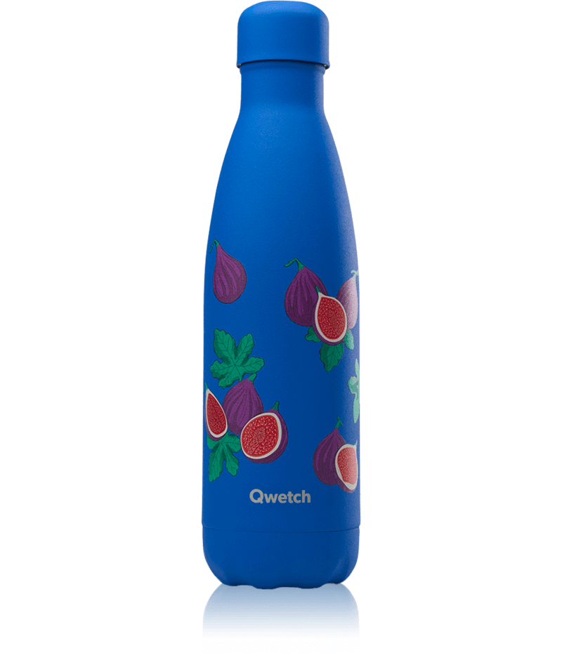 Bouteille isotherme 50Cl-QWETCH Motif Figues