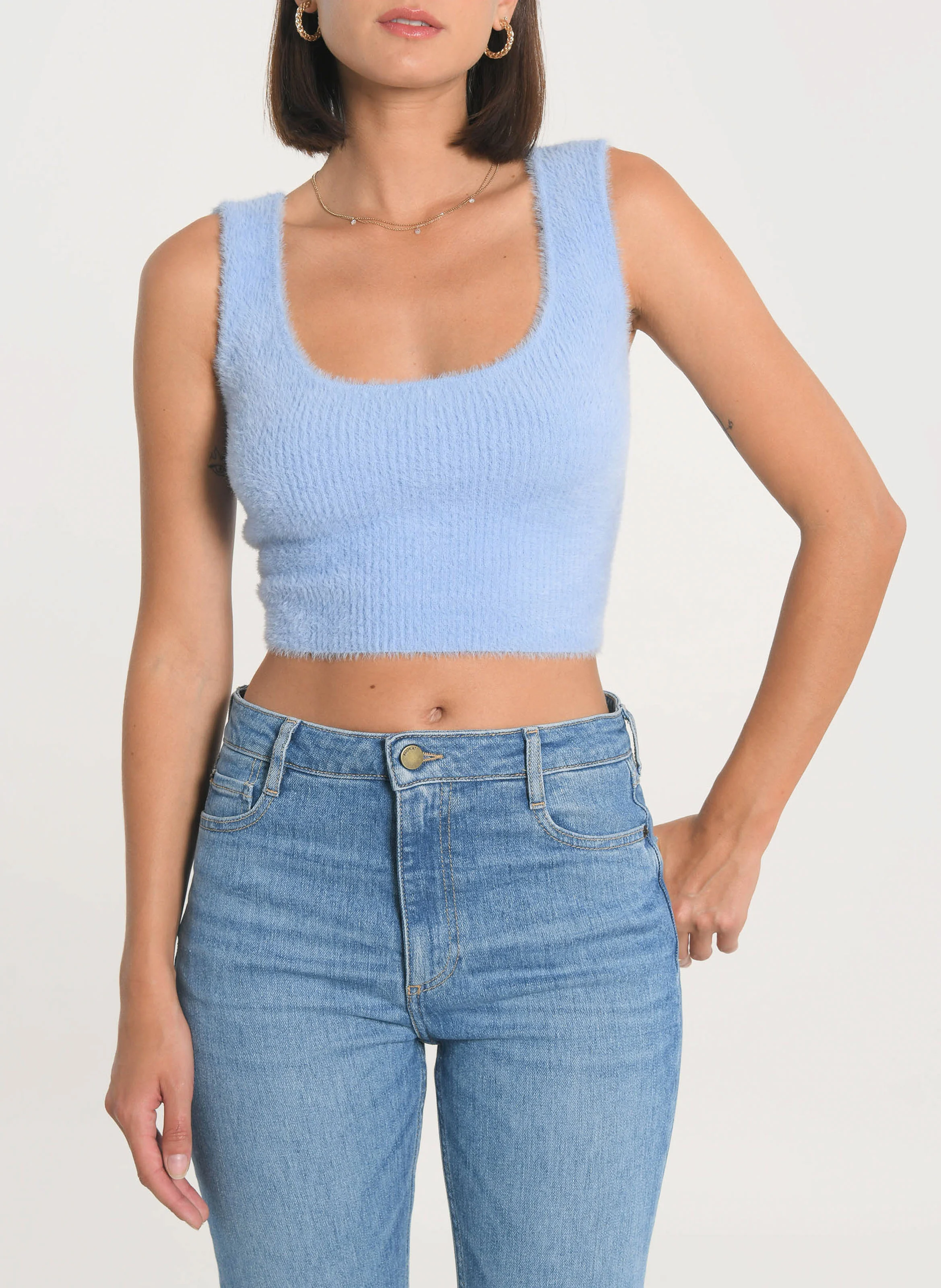 MYLO - Top en maille | Bleu