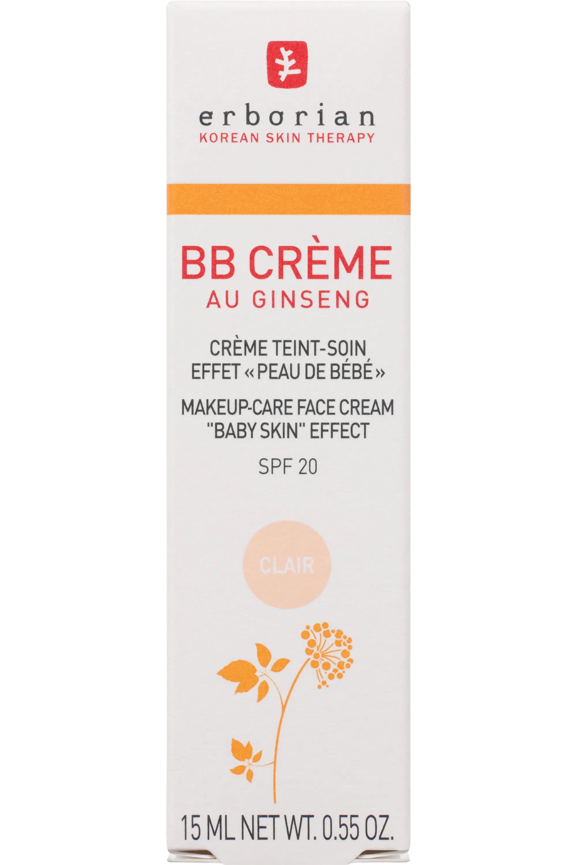 Erborian BB Crème au Ginseng SPF20 clair-15 ml
