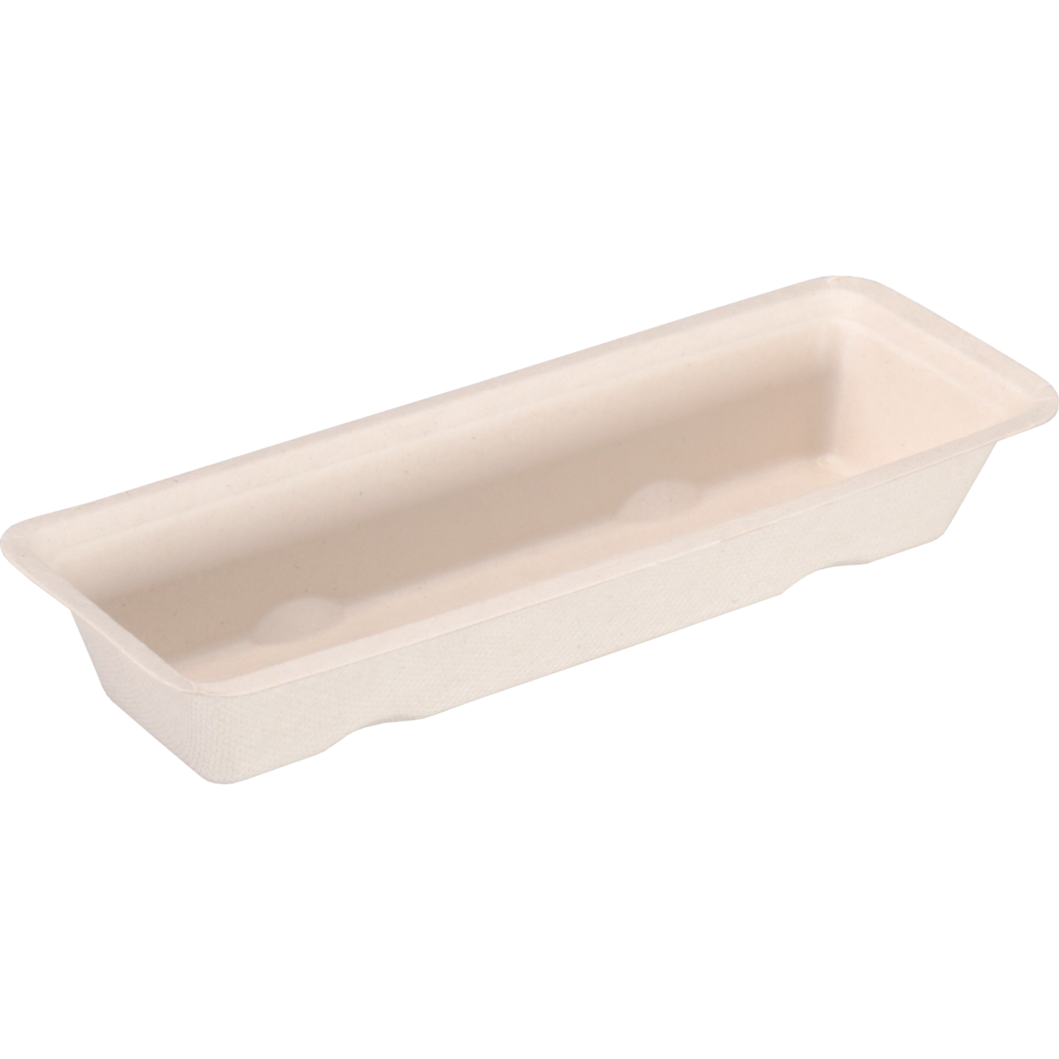 Depa Bak, Bagasse (suikerrietpulp), A16, snackbak, 200x72x32mm, naturel