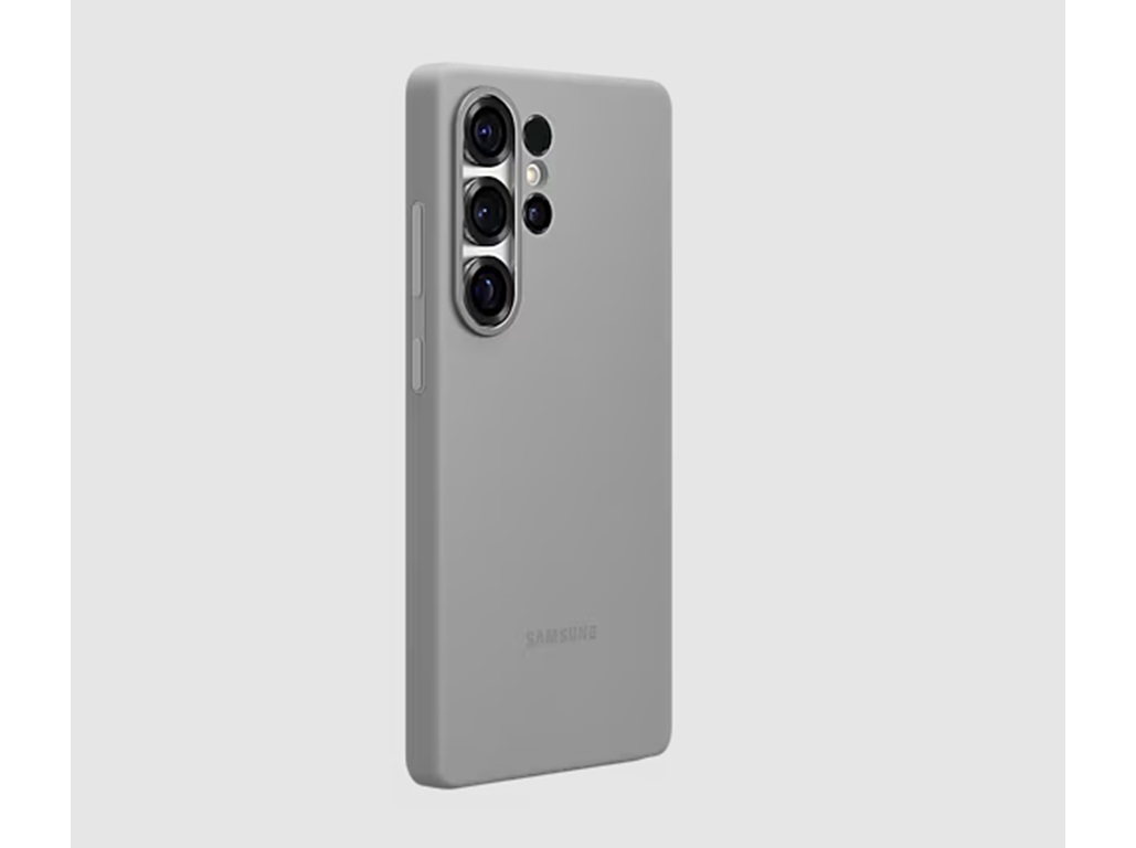 CAPA SAMSUNG SILICONE S25 ULTRA CINZA