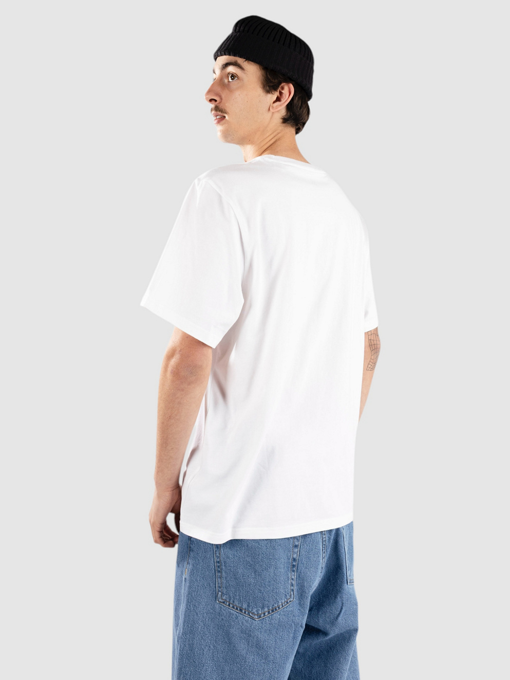 adidas Skateboarding Tref Lift T-Shirt white/dbrown