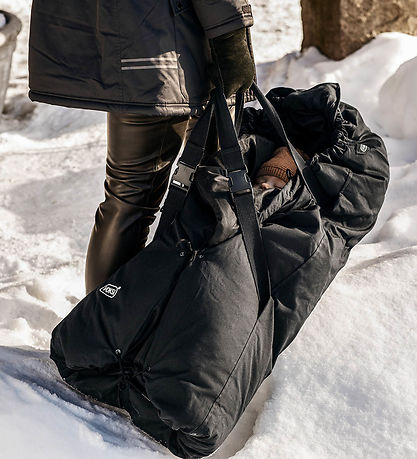 Voksi Fußsack - Classic+ Mini - 100 cm - Black/Black