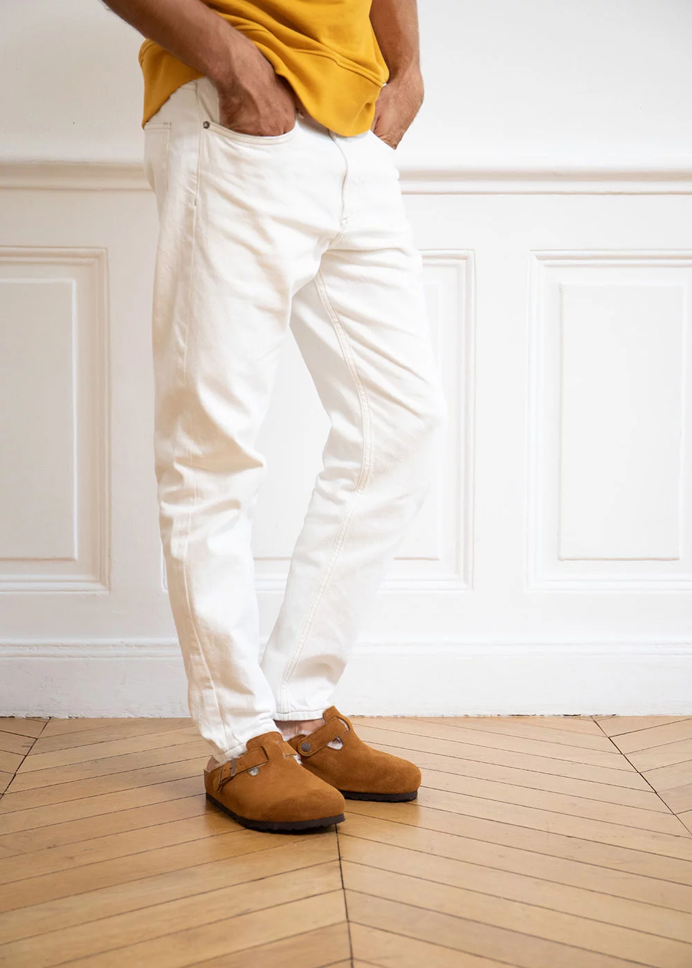 BOSTON SHEARLING SUEDE MINK