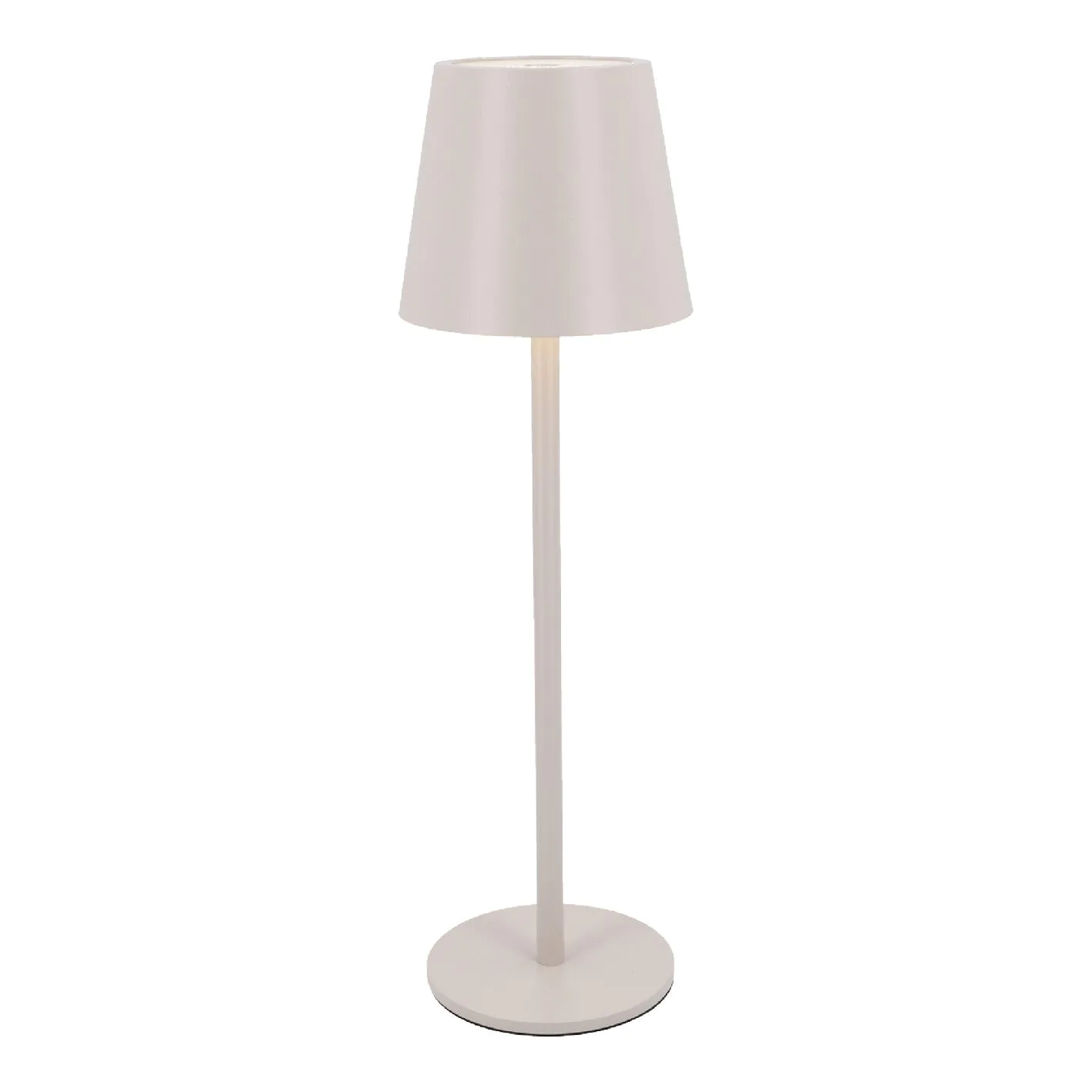 LED-Leuchte Akku, creme, 37 cm