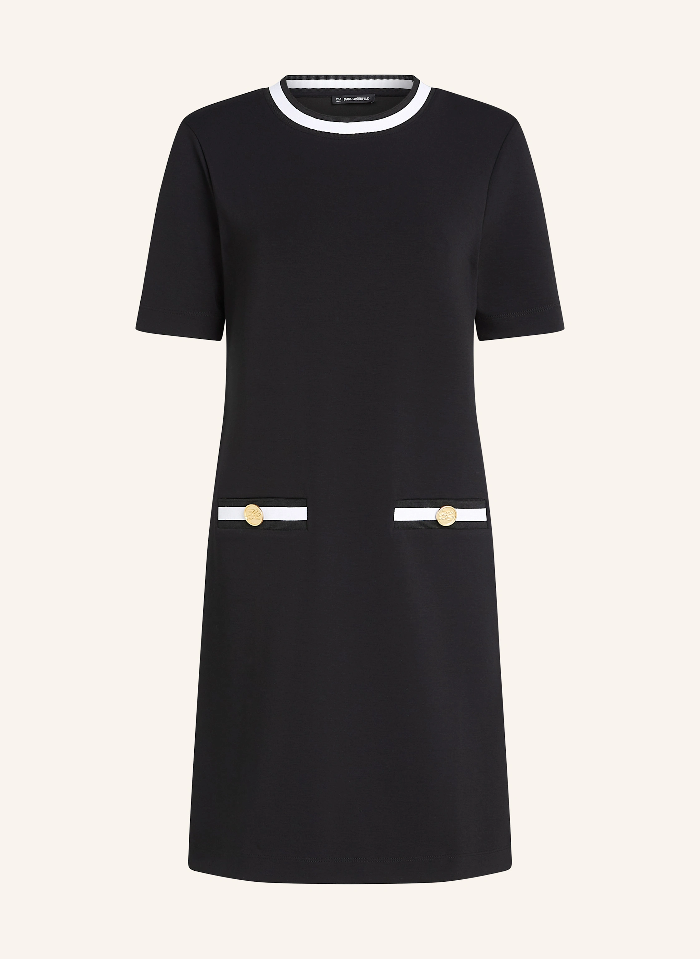 KARL LAGERFELD KARL ESSENTIAL T-SHIRT-KLEID