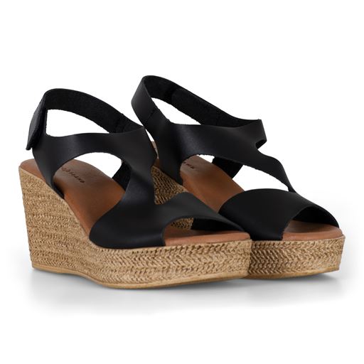 Nordstrand Wedges High Sandaler, Sort, 41