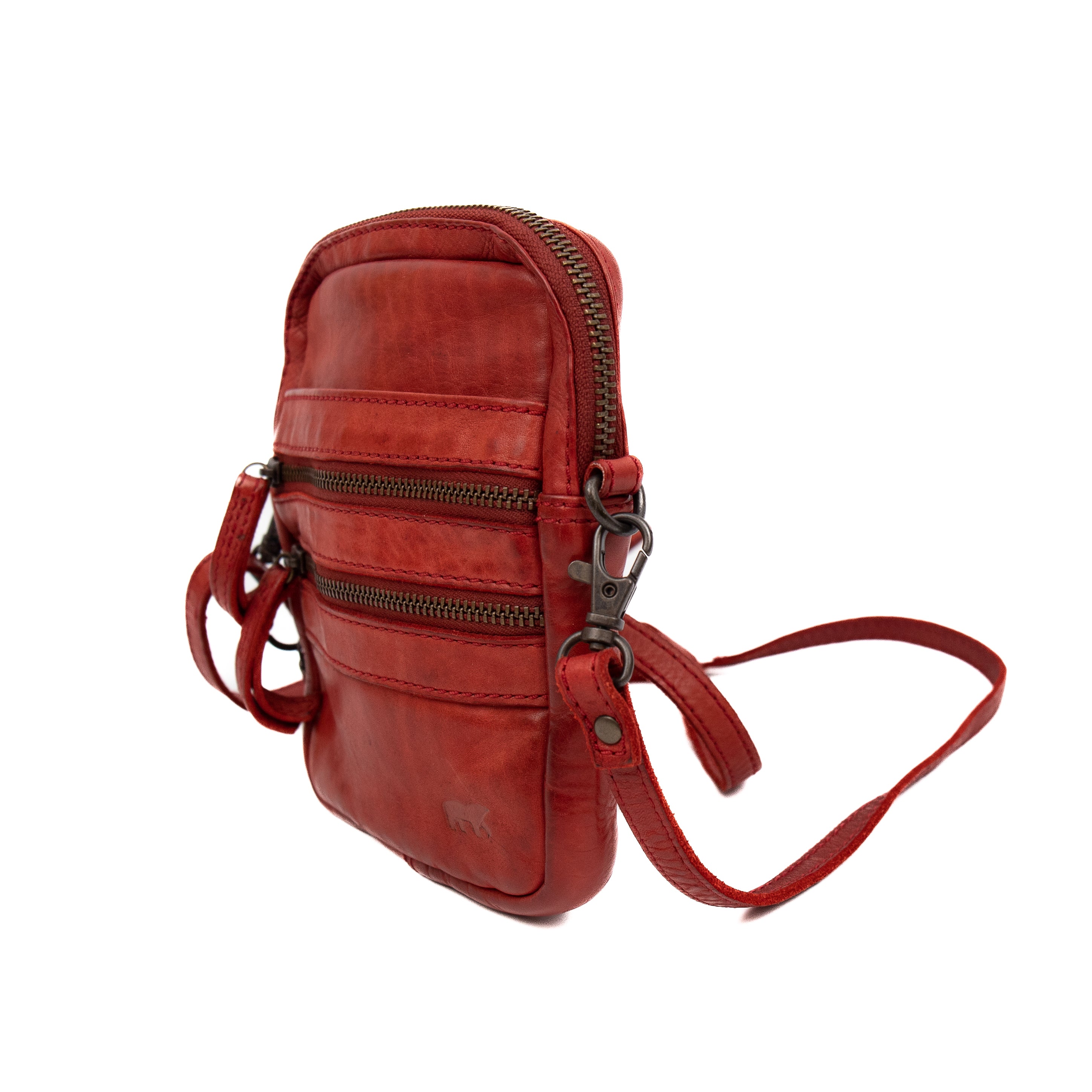 Schoudertasje 'Vikas' rood - CL 3701 Rood