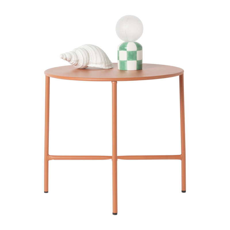 Bijzettafel Pablo peach - ø50x45 cm