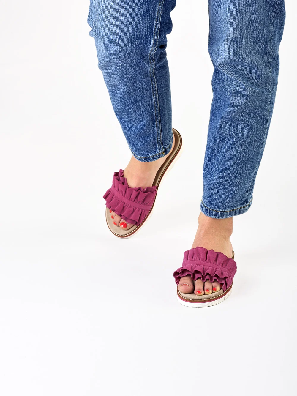 Pantolette Kent-Sport fuchsia
