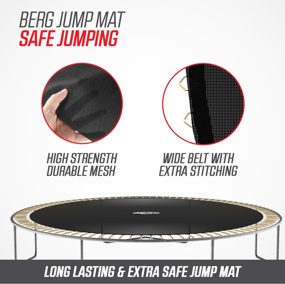 BERG - InGround Favorit 430 Trampolin (Sport) - Sort