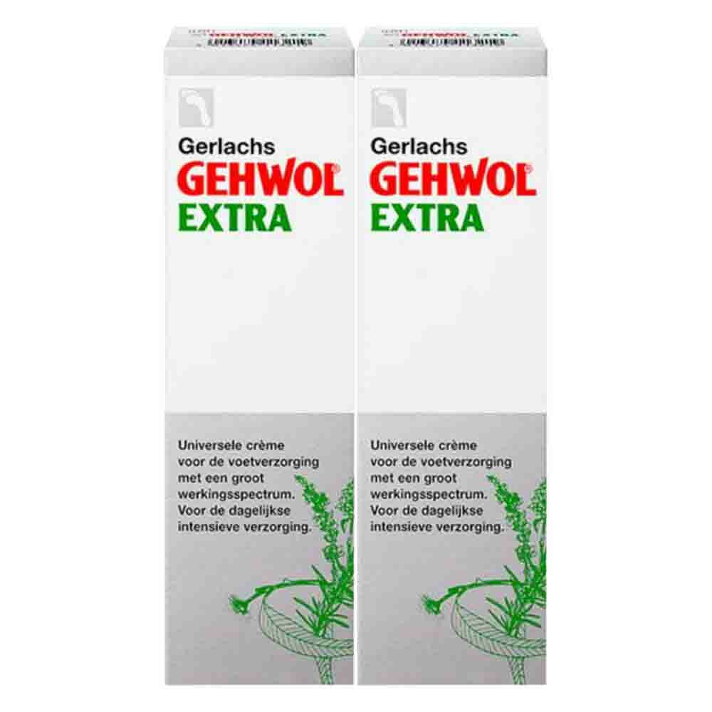 2x Gehwol Voetcrème Extra75 ml