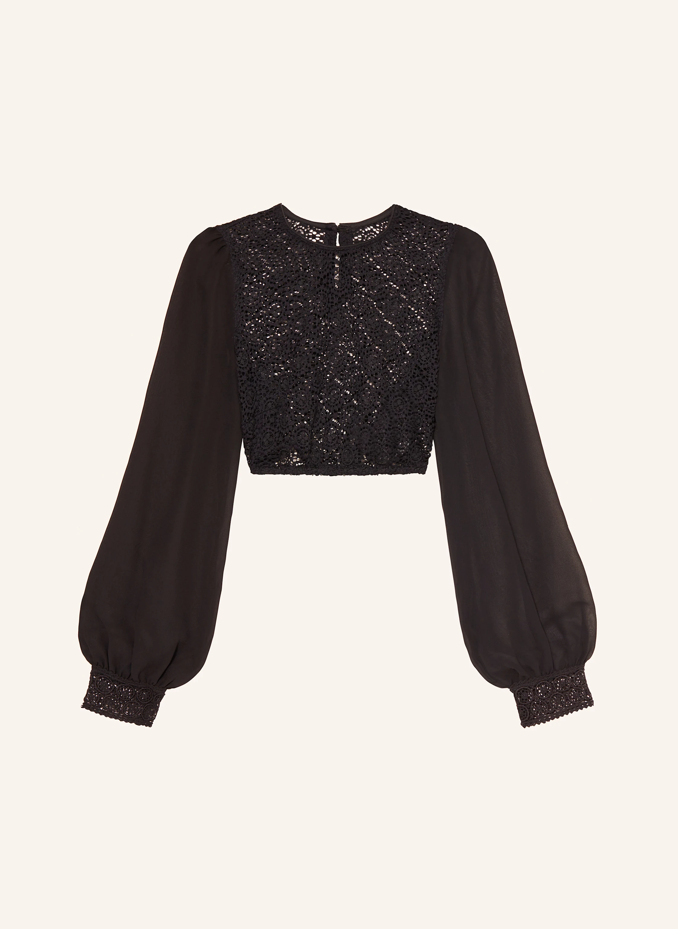 Johann & Johanna Dirndlbluse mit Lochspitze