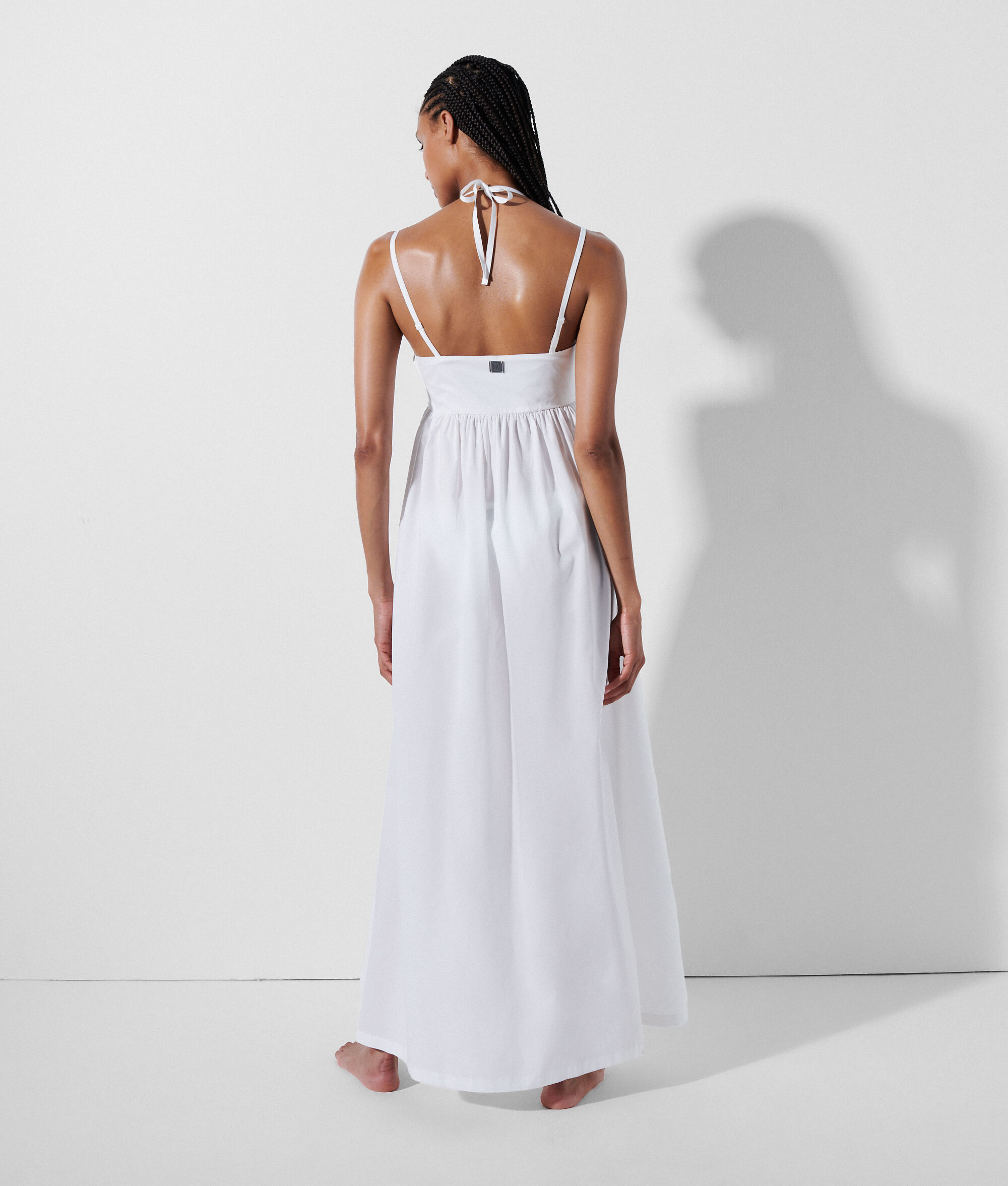 ROBE DE PLAGE LONGUE KL MONOGRAM