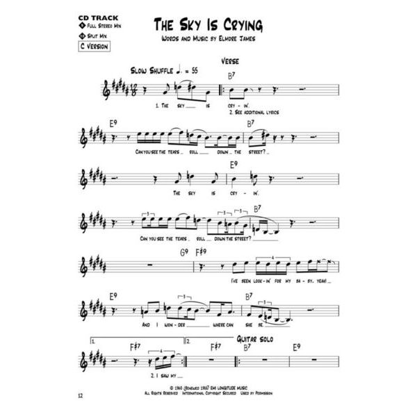 Hal Leonard Blues Play-Along Slow Blues