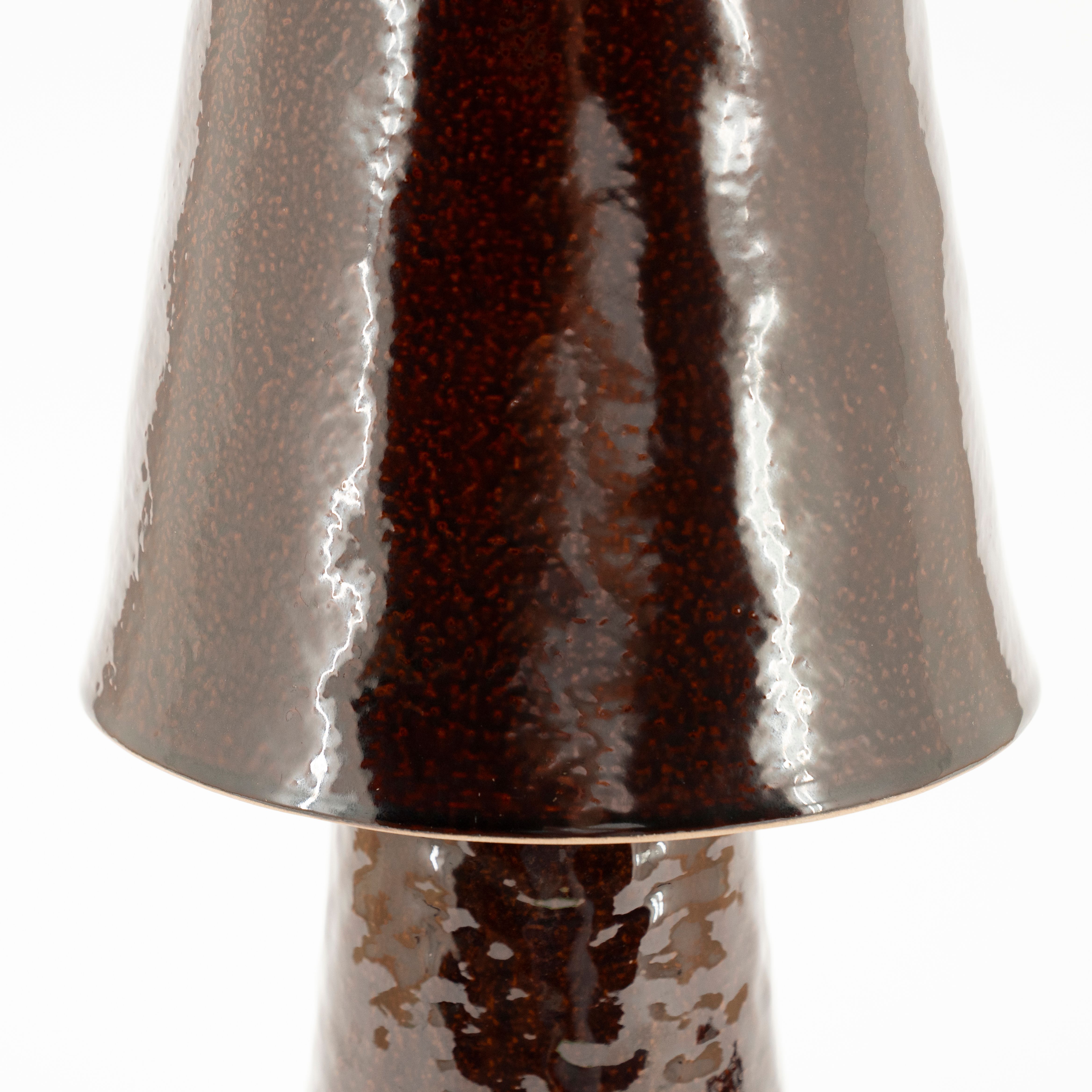 Tafellamp Bruin 250286 Clayton ⌀19  x H41 cm