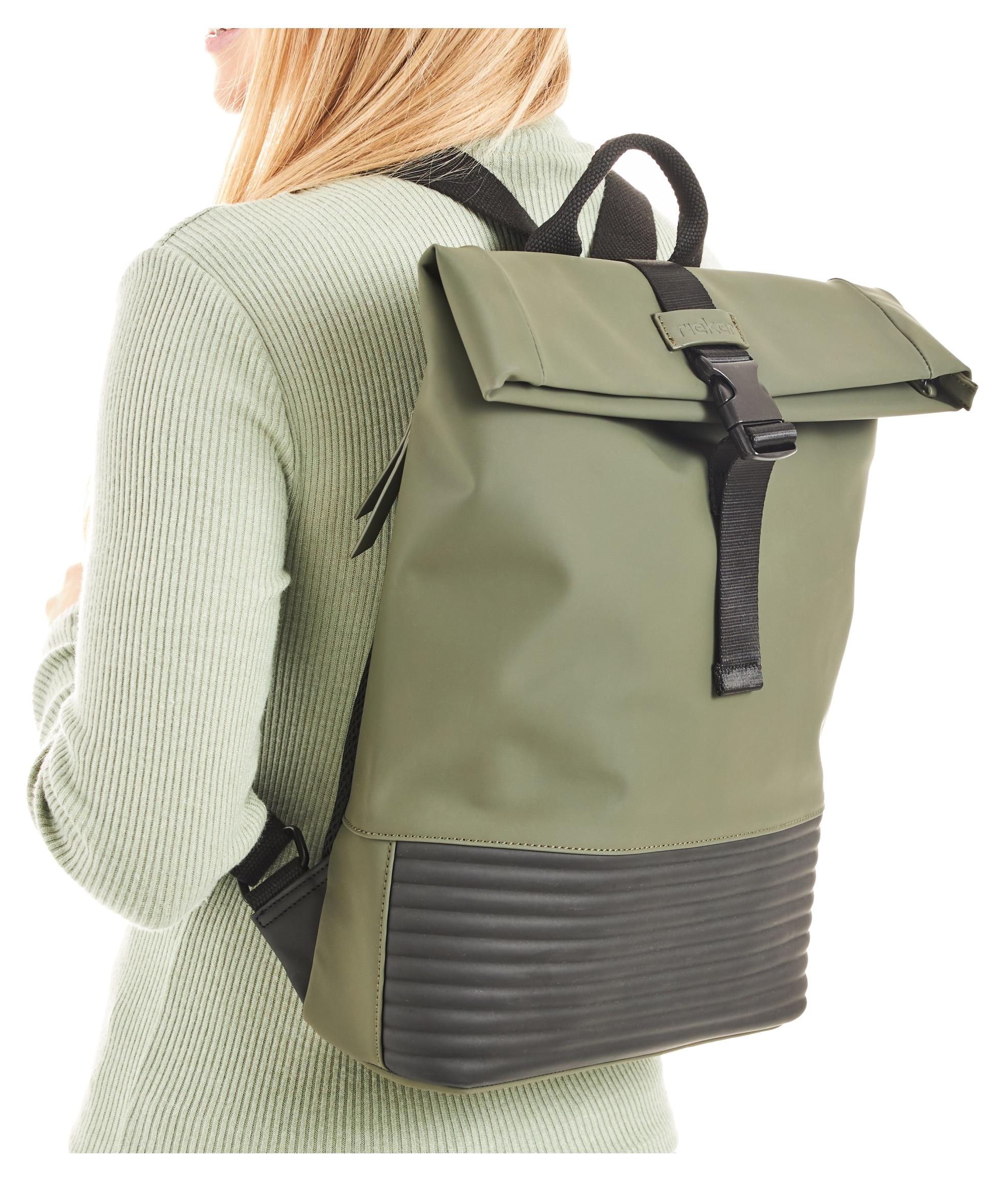 Rieker Cityrucksack »Foil/Foil« mit modischer Steppung
