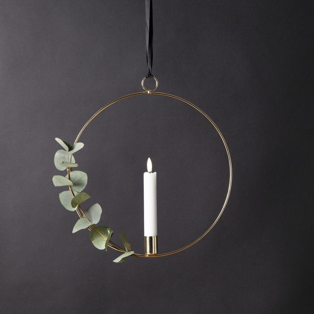 LED hanglamp vlamring in goud 0,06W