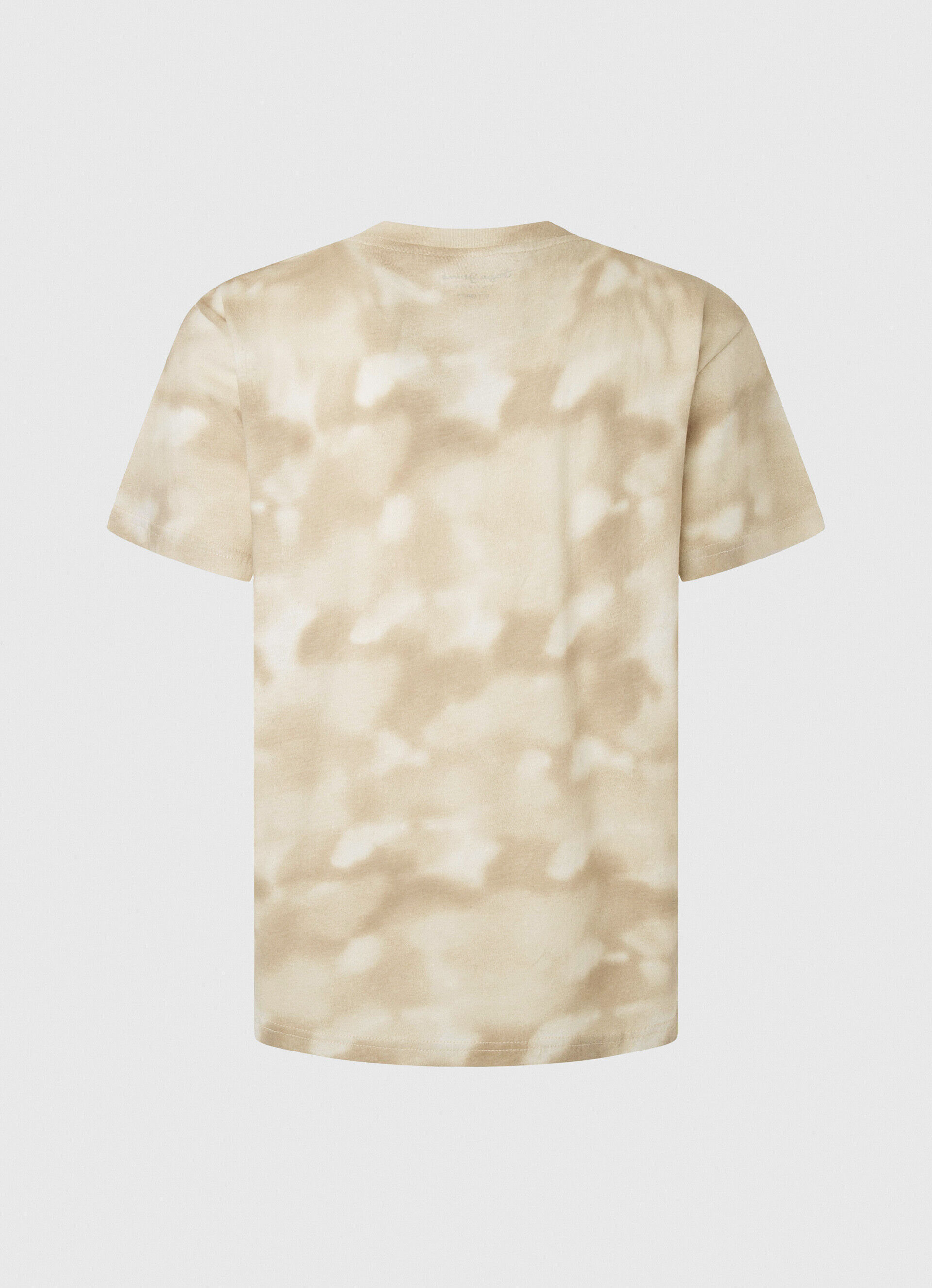 CAMISETA COM ESTAMPA CAMUFLADA - bege malte