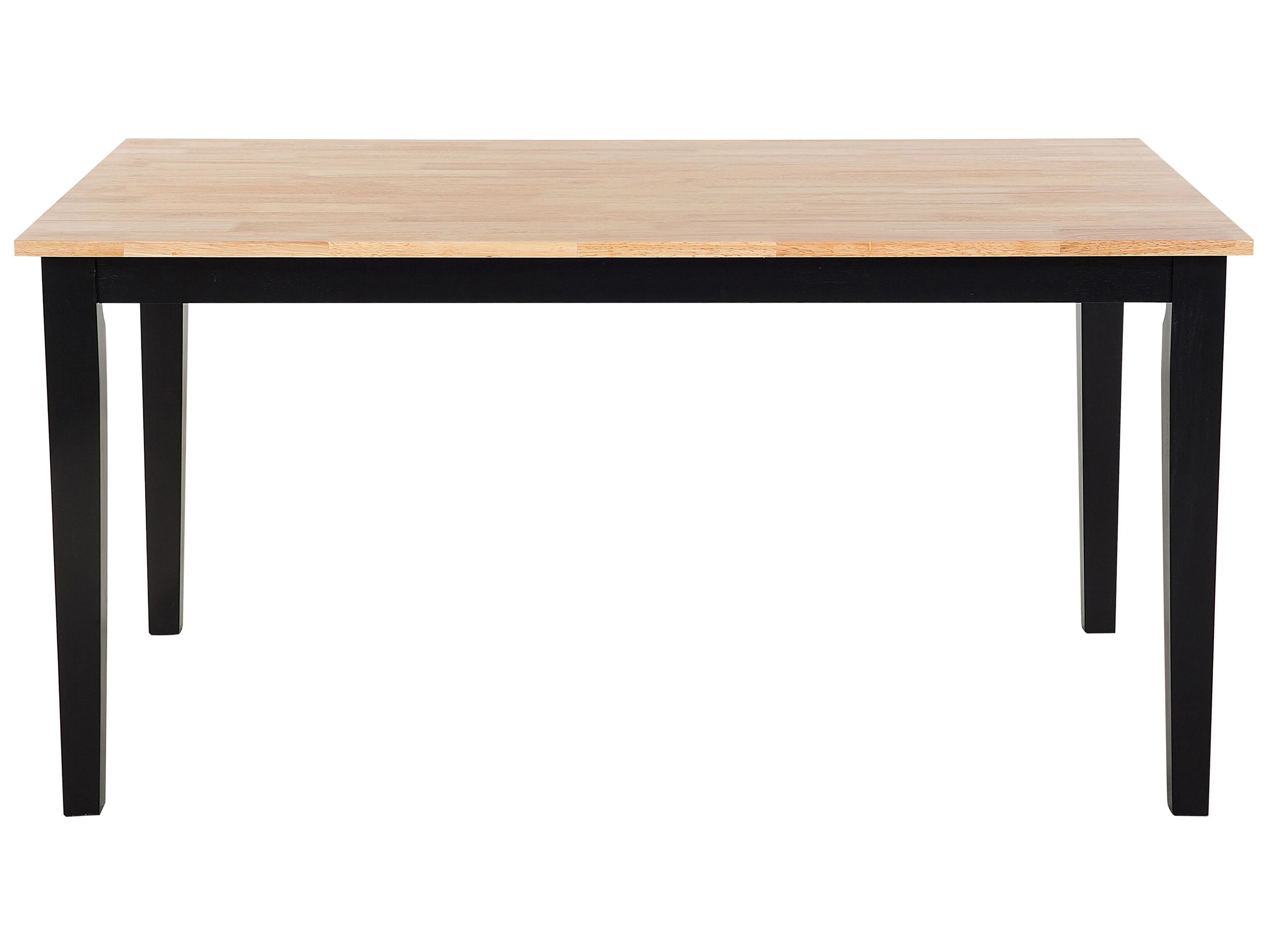 Eettafel HOUSTON Bruin/zwart 75 cm Hout 120 cm