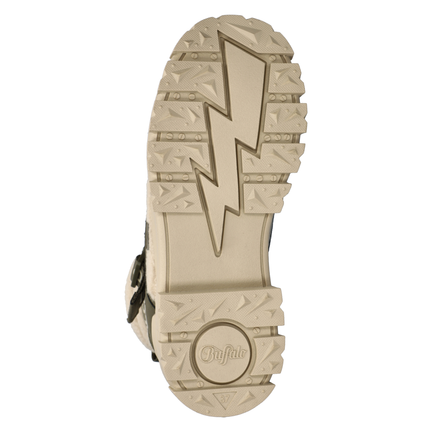 Aspha Combat Mid Warm dames veterboot Buffalo Groen