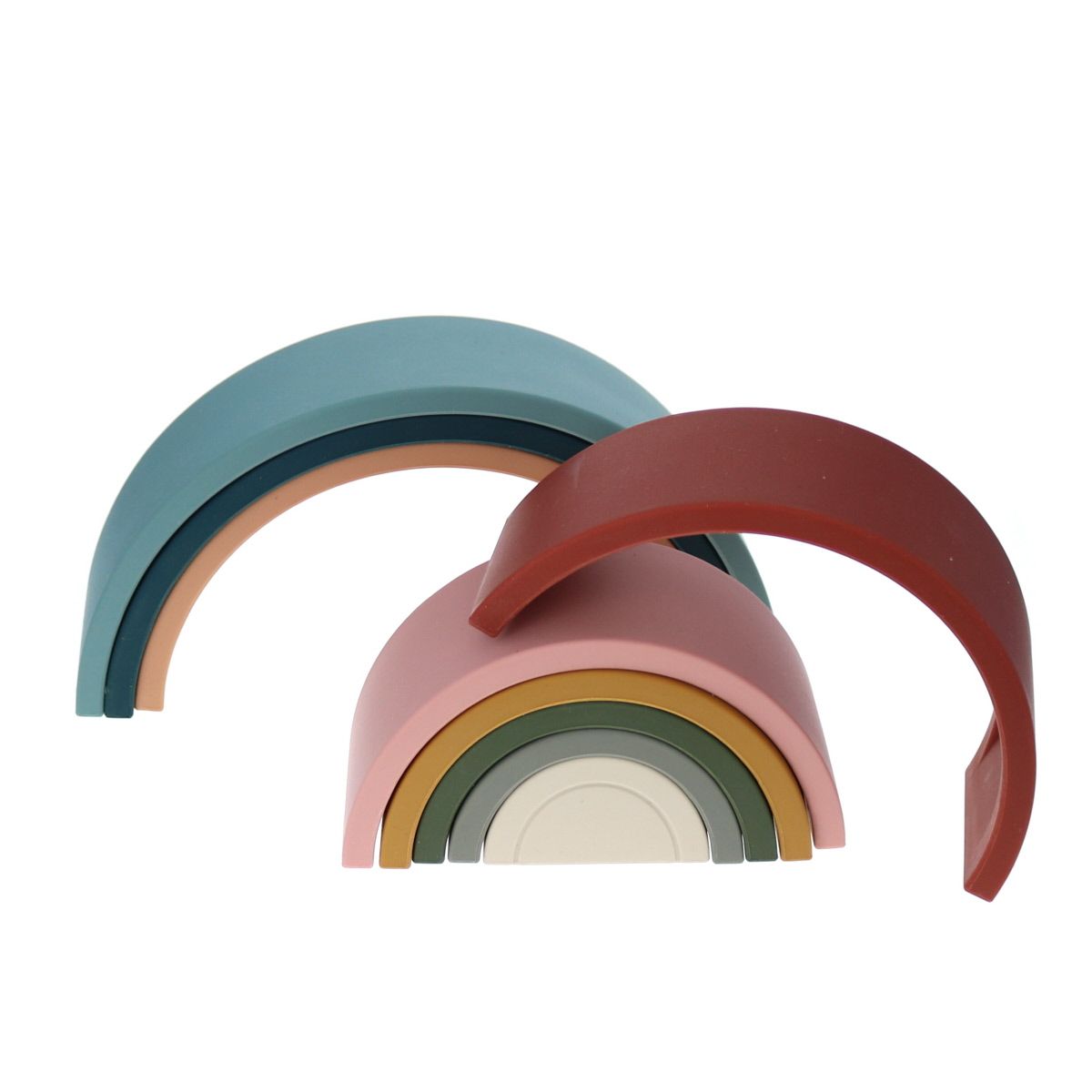 Arc-en-ciel silicone Mercredi et Patati