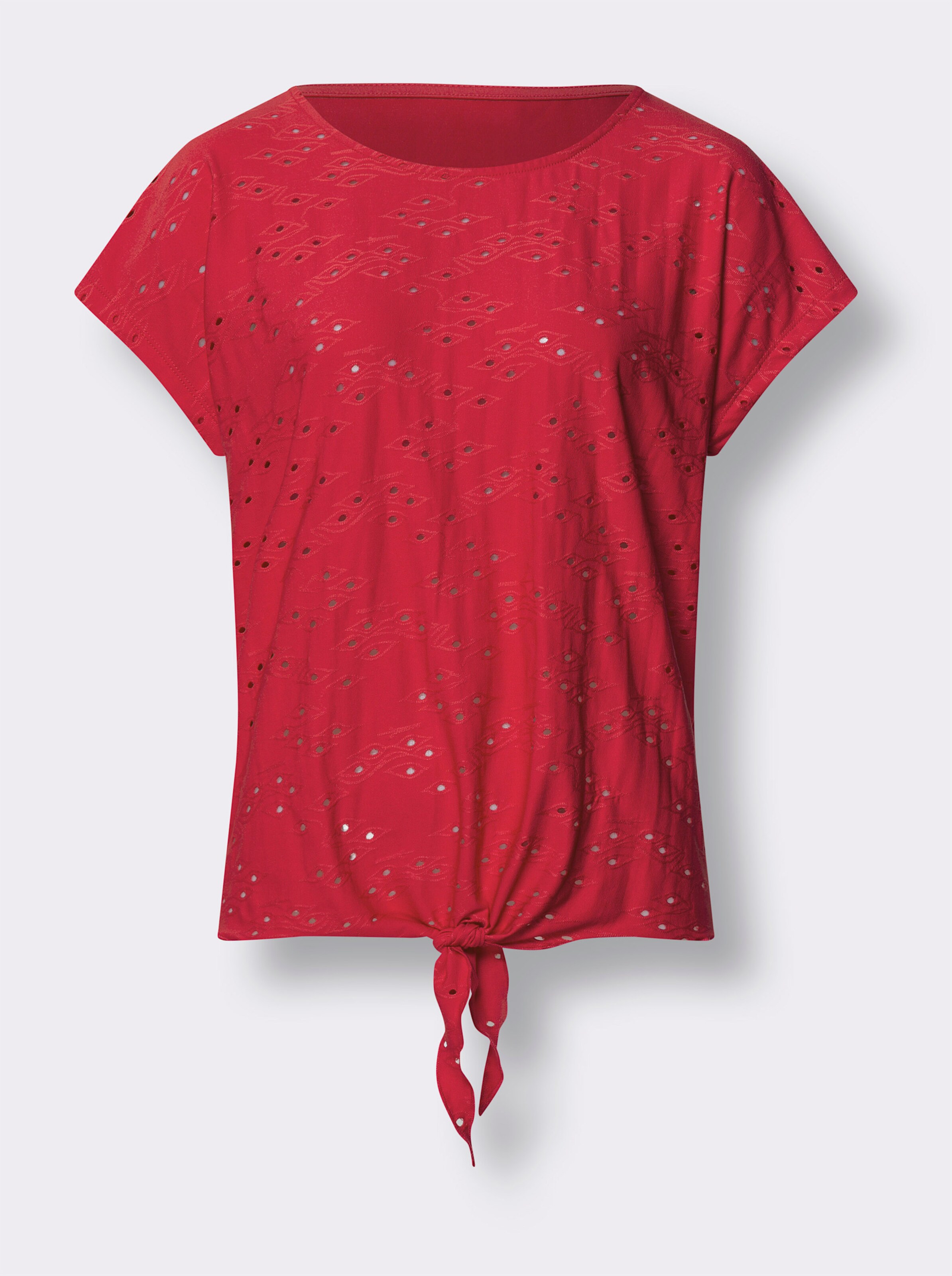 Rundhals-Shirt